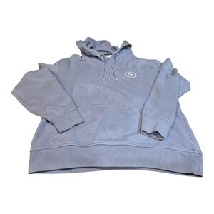 Vans Men's Light Blue Hoodie Sweater Grunge Skater Y2k